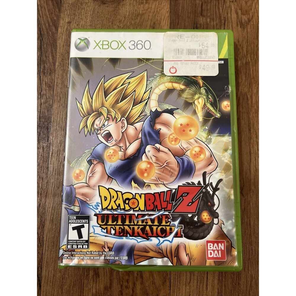 ⚡️Dragon Ball Z Ultimate Tenkaichi Xbox 360 Complete Tested & Working Classic